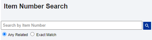 Oriental Motor - item number search